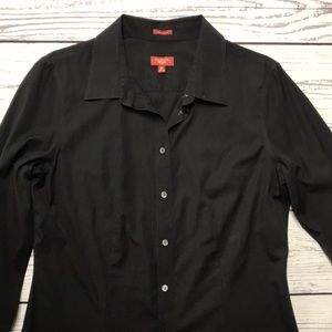 Black Long Sleeve Blouse - 10P